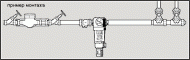 Сетчатый фильтр Honeywell F74C-1 AA