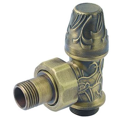 Вентиль запорный Art Deco угловой 1/2